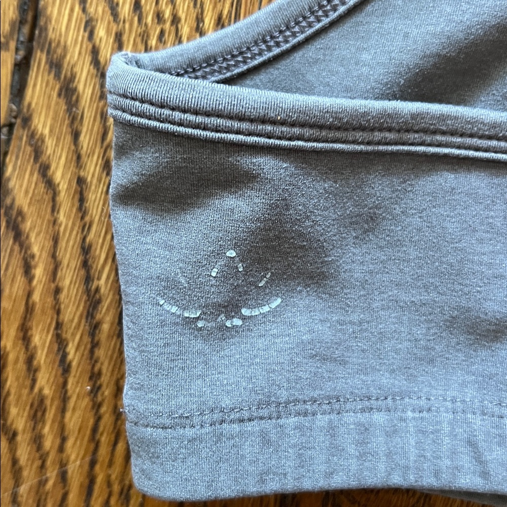 Beyond Yoga spacedye slim racerback bra & cropped tank in Brown - Picture 3 of 5